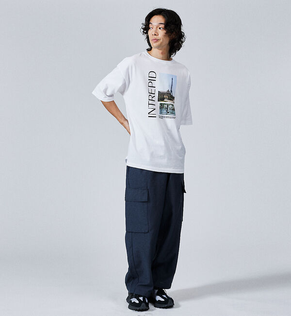 ABAHOUSE「【セットアップ対応】リネンライク カーゴパンツ / ワイドパンツ」|その他|