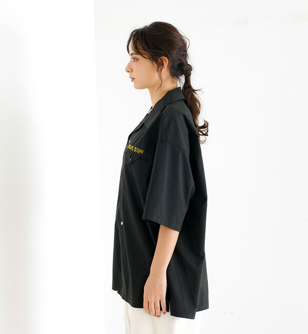 ABAHOUSE「【POLeR/ポーラー】TOURIST SHIRT/スーベニア/ボーリング/6分」|シャツ・ブラウス|