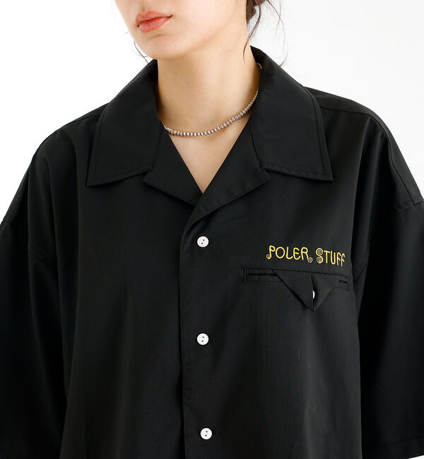 ABAHOUSE「【POLeR/ポーラー】TOURIST SHIRT/スーベニア/ボーリング/6分」|シャツ・ブラウス|