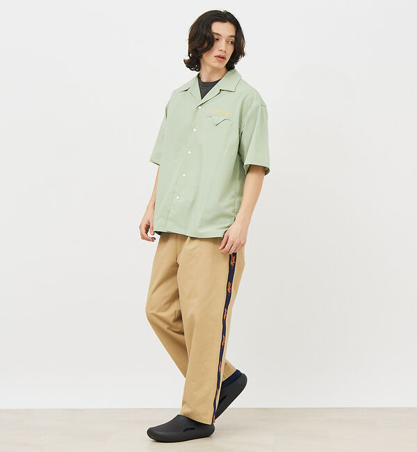 ABAHOUSE「【POLeR/ポーラー】TOURIST SHIRT/スーベニア/ボーリング/6分」|シャツ・ブラウス|