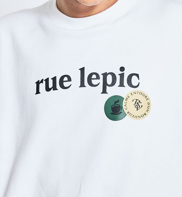 ABAHOUSE「CAFE graphic ロゴプリント スウェット オーバーサイズ / ユニセッ」|スウェット・ジャージ|