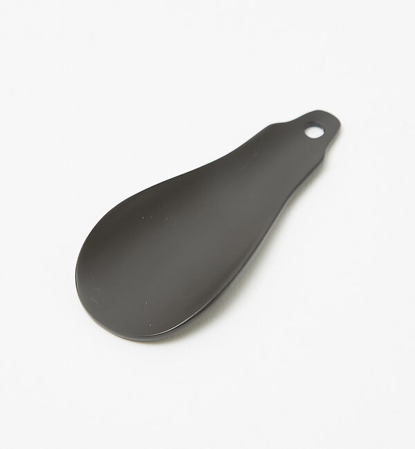 alfredoBANNISTER「ソリッドブラス シューホーン/靴べら」|シューケア|ブラック