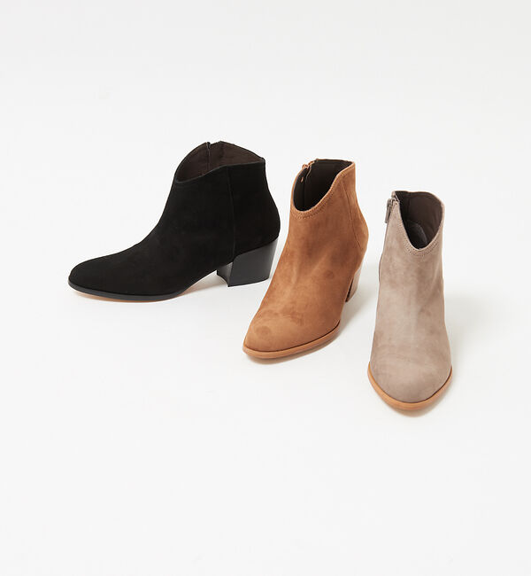 Rouge vif「REMME ウエスタンカットブーツ」|ショートブーツ|