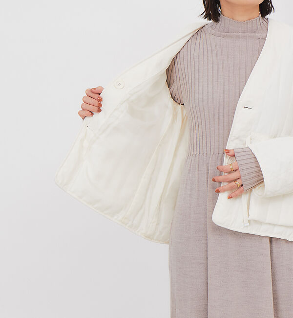 Rouge vif「【CURRENTAGE】ミリタリーブルゾン」|ミリタリー・モッズコート|