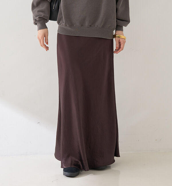 Rouge vif「【大人気定番アイテム新色登場】バイヤスロングナロースカート」|スカート|