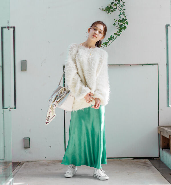 Rouge vif「バイヤスロングスカート」|スカート|