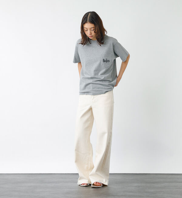 Rouge vif「【SOMETHING/サムシング】LISA ワイド デニムパンツ【WEB限定】」|デニム|