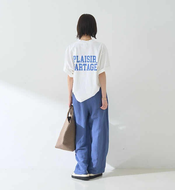 Rouge vif「ピグメントダイカジュアルロゴBIG Tシャツ」|Tシャツ・カットソー|