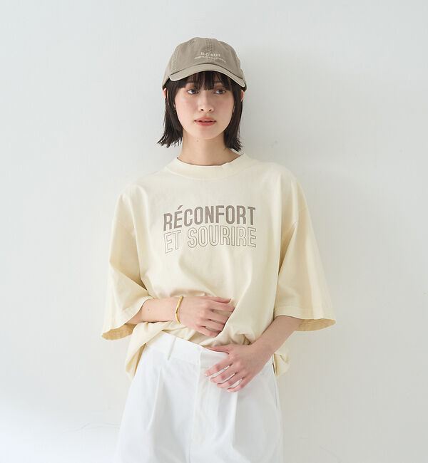 Rouge vif「ピグメントダイカジュアルロゴBIG Tシャツ」|Tシャツ・カットソー|