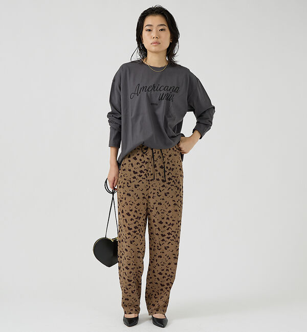 Rouge vif「【AMERICANA&times;MICA＆DEAL/ アメリカーナ&times;マイカ】long te」|Tシャツ・カットソー|