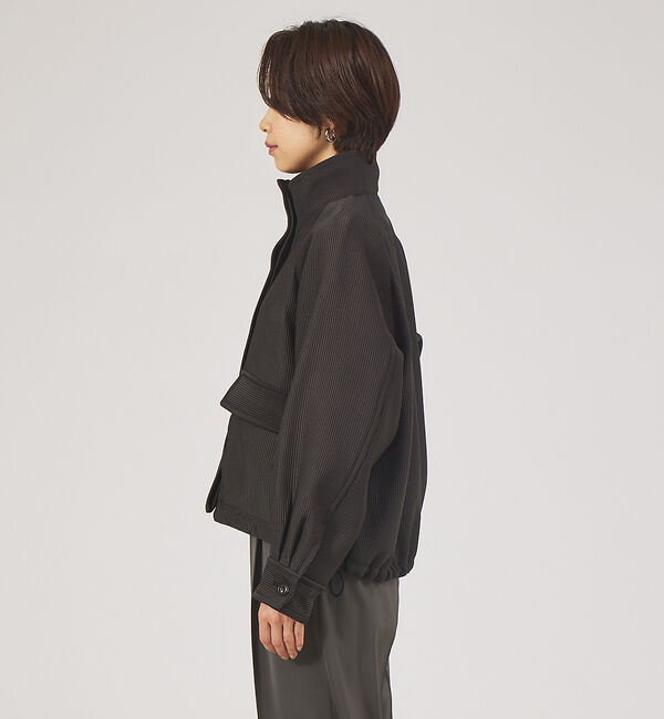 qualite「シャドーストライプブルゾン」|ブルゾン・スタジャン|