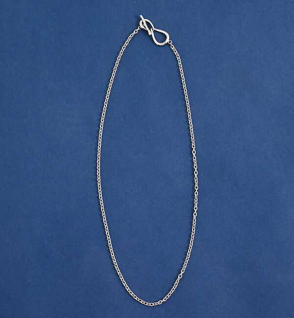 qualite「ステンレスロングレーンラリエット」|ネックレス|