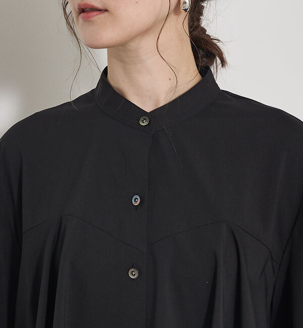 qualite「【一枚でもレイヤードでも決まる】ランダムヘムシャツ」|シャツ・ブラウス|