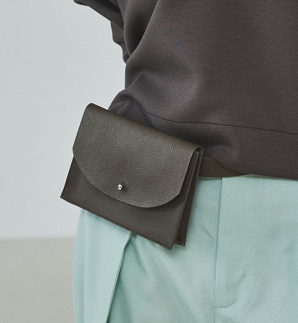 qualite「レザーベルトミニバック【予約】」|ショルダー・メッセンジャー|