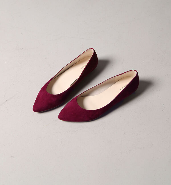 AU BANNISTER「【累計1万足突破！】ボロネーゼカッターパンプス」|パンプス|ワイン