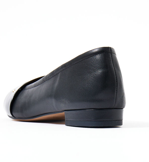 AU BANNISTER「ソフトレザー フラットパンプス」|パンプス|