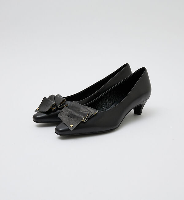 AU BANNISTER「ドレープパンプス」|パンプス|