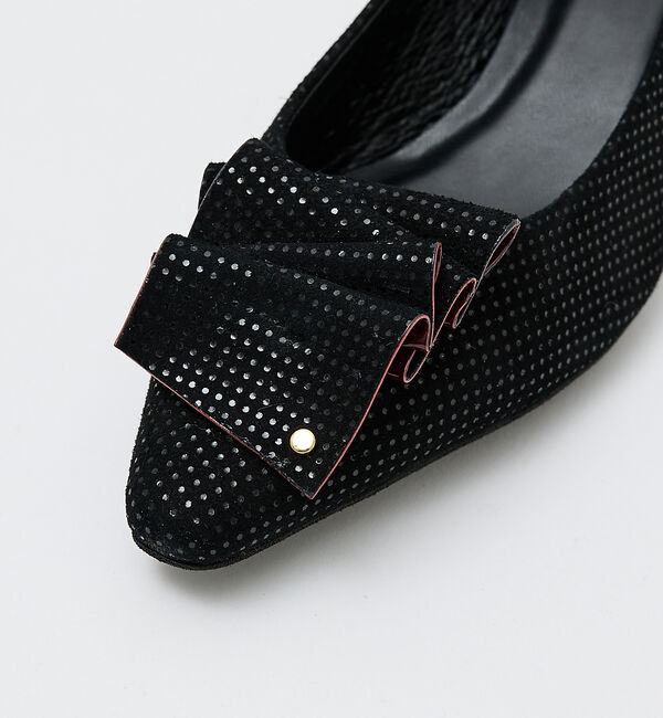 AU BANNISTER「ドレープパンプス」|パンプス|