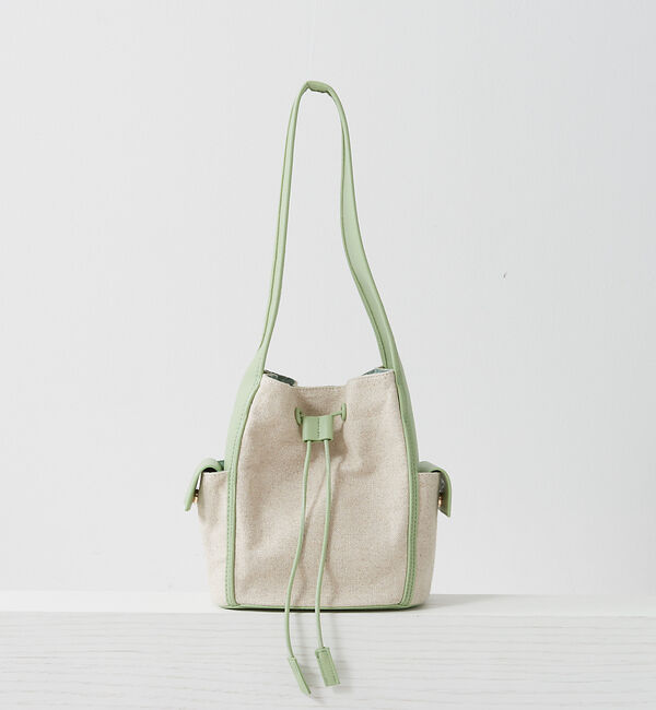 LOWELL things「●【WEB限定】メッシュショルダーBAG」|ショルダー・メッセンジャー|グリーン