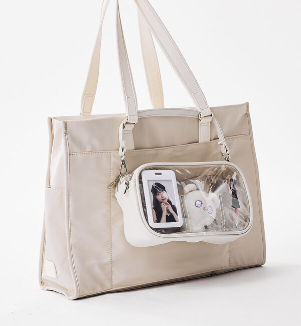 LOWELL things「オシゴト/マルチポーチバッグ/推しぬいポーチ【推し活】」|ハンドバッグ|