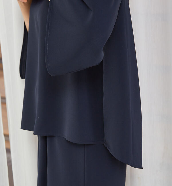 abahouse mavie「【販売店舗限定！上下２点セット】フレアブラウス&times;ワイドパンツセットアップ」|ワンピース|