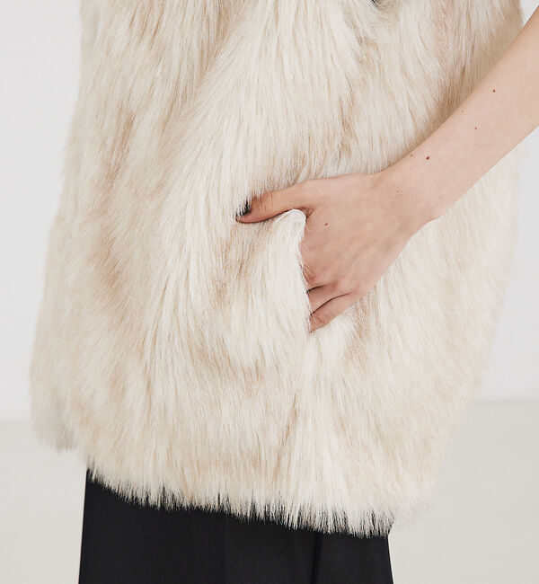 The Store by C' 「【COCUCA】エコファーベスト」|ダウンベスト・ベスト|