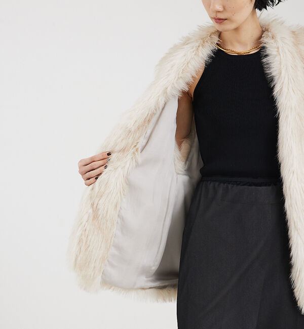 The Store by C' 「【COCUCA】エコファーベスト」|ダウンベスト・ベスト|