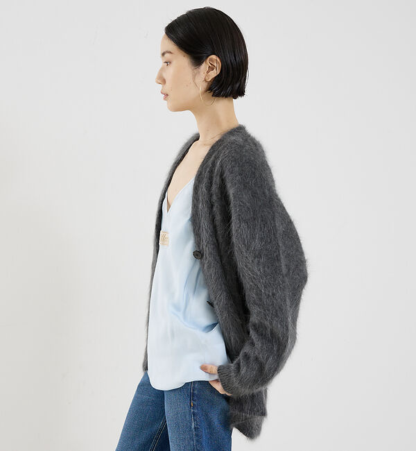 The Store by C' 「【COCUCA】カシミヤファーカーディガン」|カーディガン|