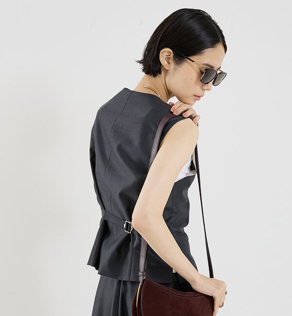 The Store by C' 「【COCUCA】ノースリーブベスト」|ダウンベスト・ベスト|