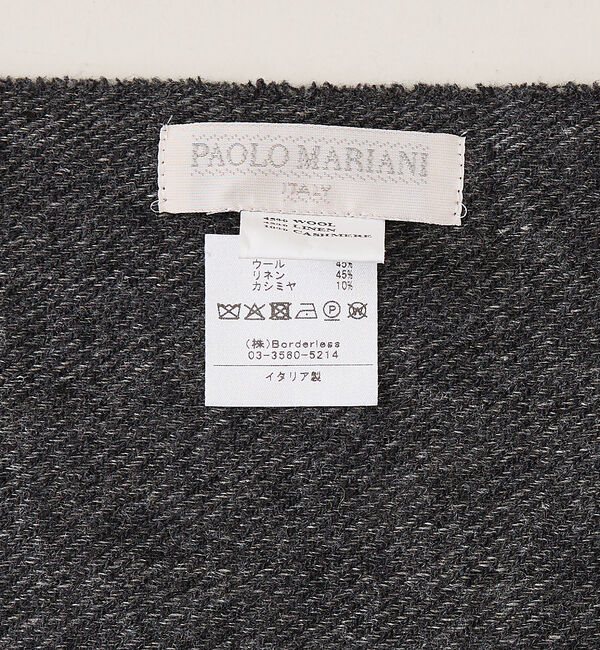The Store by C' 「【PAOLO MARIANI】Dante Plaid／ストール130&times;200」|マフラー|