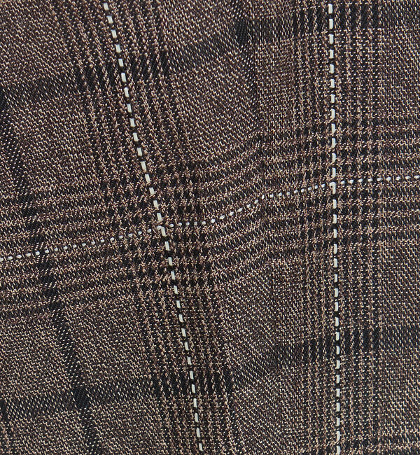 NOMINE「【セットアップ可能】チェックタックパンツ」|スラックス|