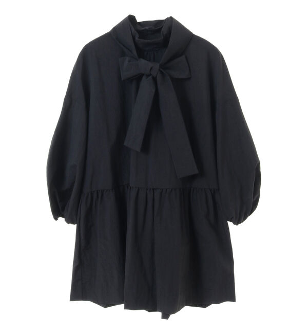 TIARA「ハイネックリボンペプラムブブラウス」|シャツ・ブラウス|