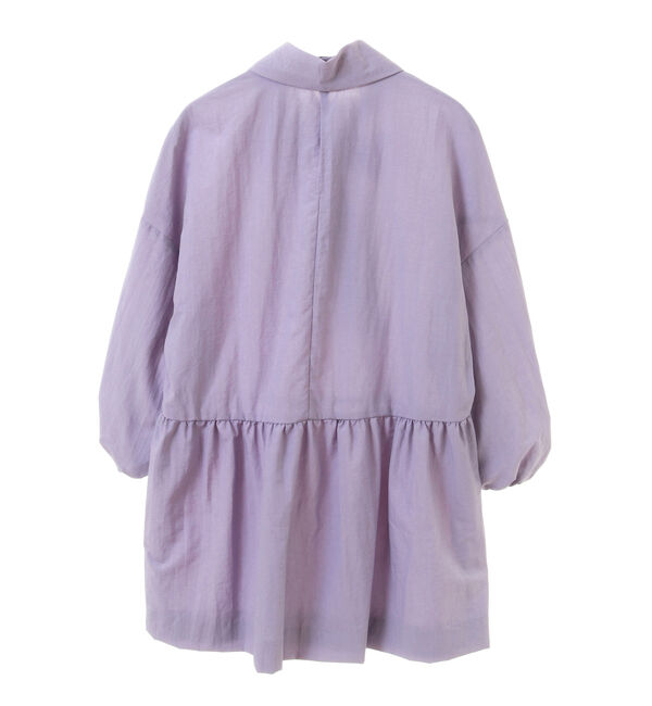 TIARA「ハイネックリボンペプラムブブラウス」|シャツ・ブラウス|