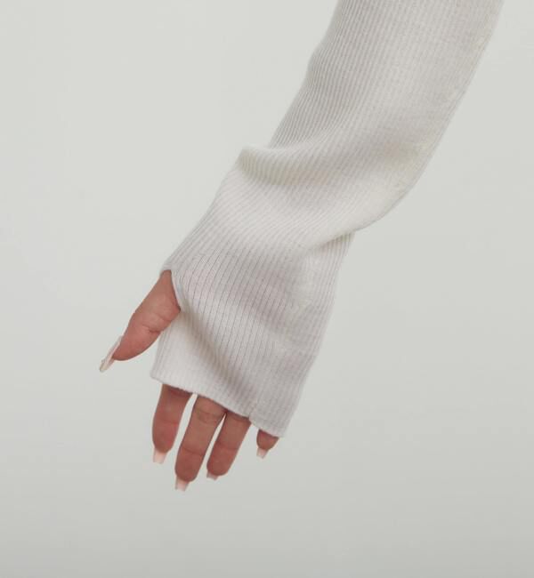 Liesse「リブニットタートル」|ニット・セーター|