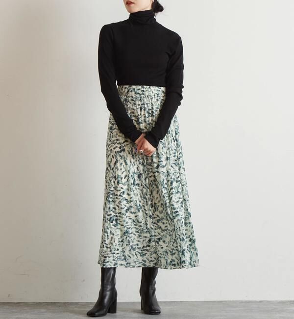 Liesse「リブニットタートル」|ニット・セーター|