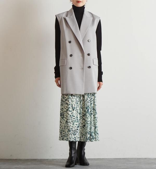 Liesse「リブニットタートル」|ニット・セーター|