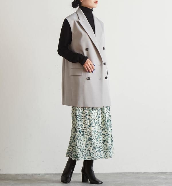 Liesse「リブニットタートル」|ニット・セーター|