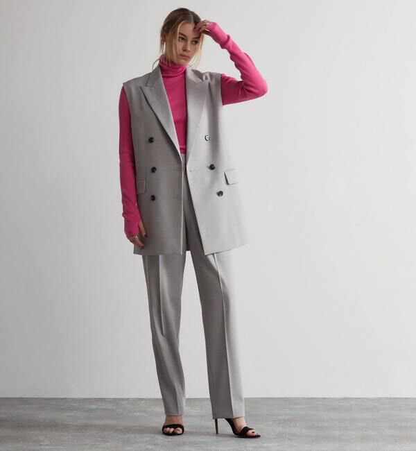 Liesse「リブニットタートル」|ニット・セーター|