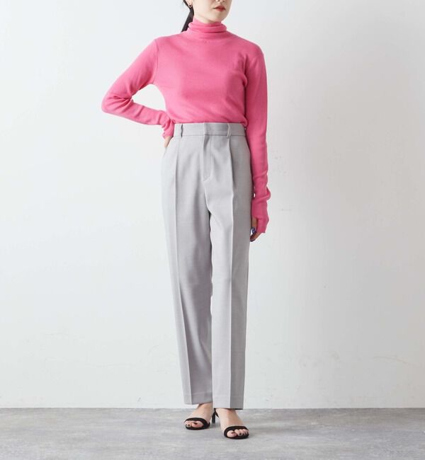 Liesse「リブニットタートル」|ニット・セーター|