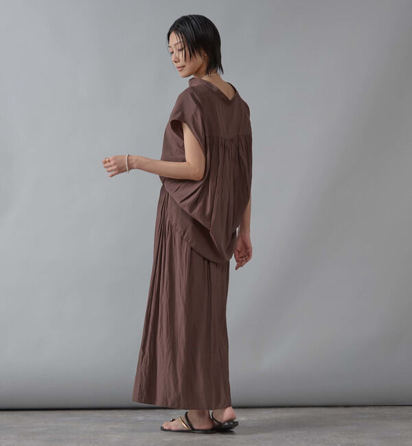 Liesse「シャーリングナロースカート」|スカート|