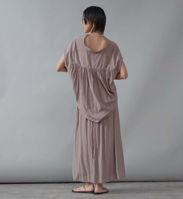 Liesse「シャーリングナロースカート」|スカート|