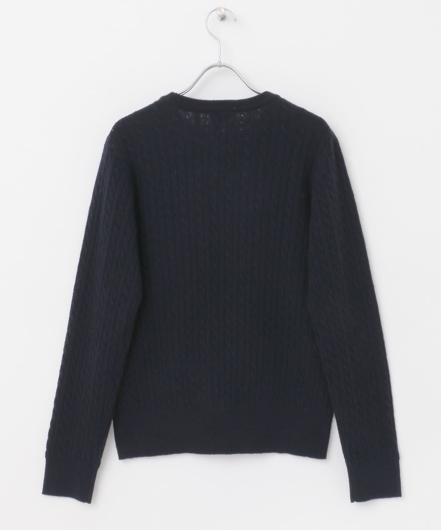 URBAN RESEARCH DOORS「ウール混ケーブルコンパクトニット」|ニット・セーター|