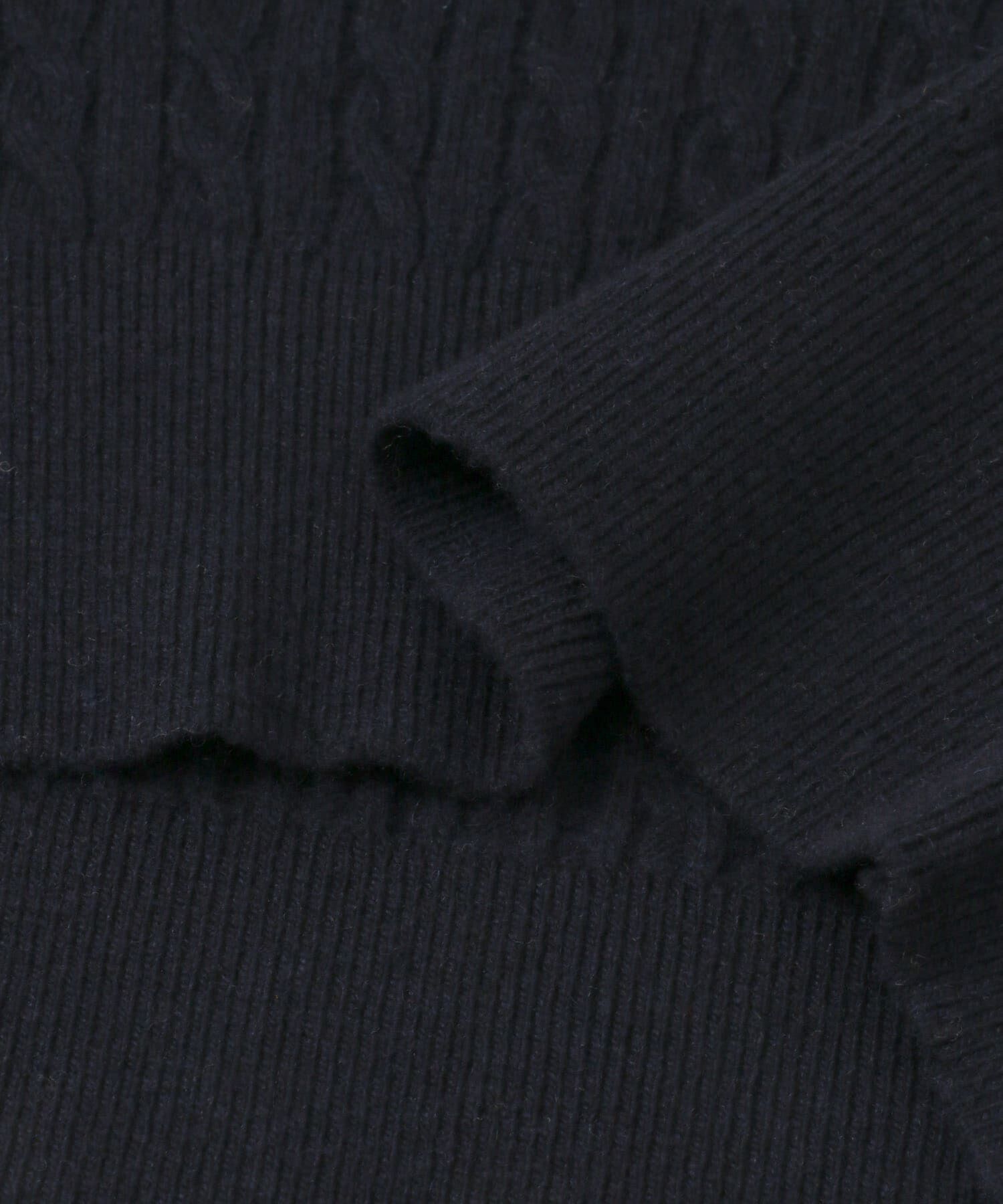 URBAN RESEARCH DOORS「ウール混ケーブルコンパクトニット」|ニット・セーター|