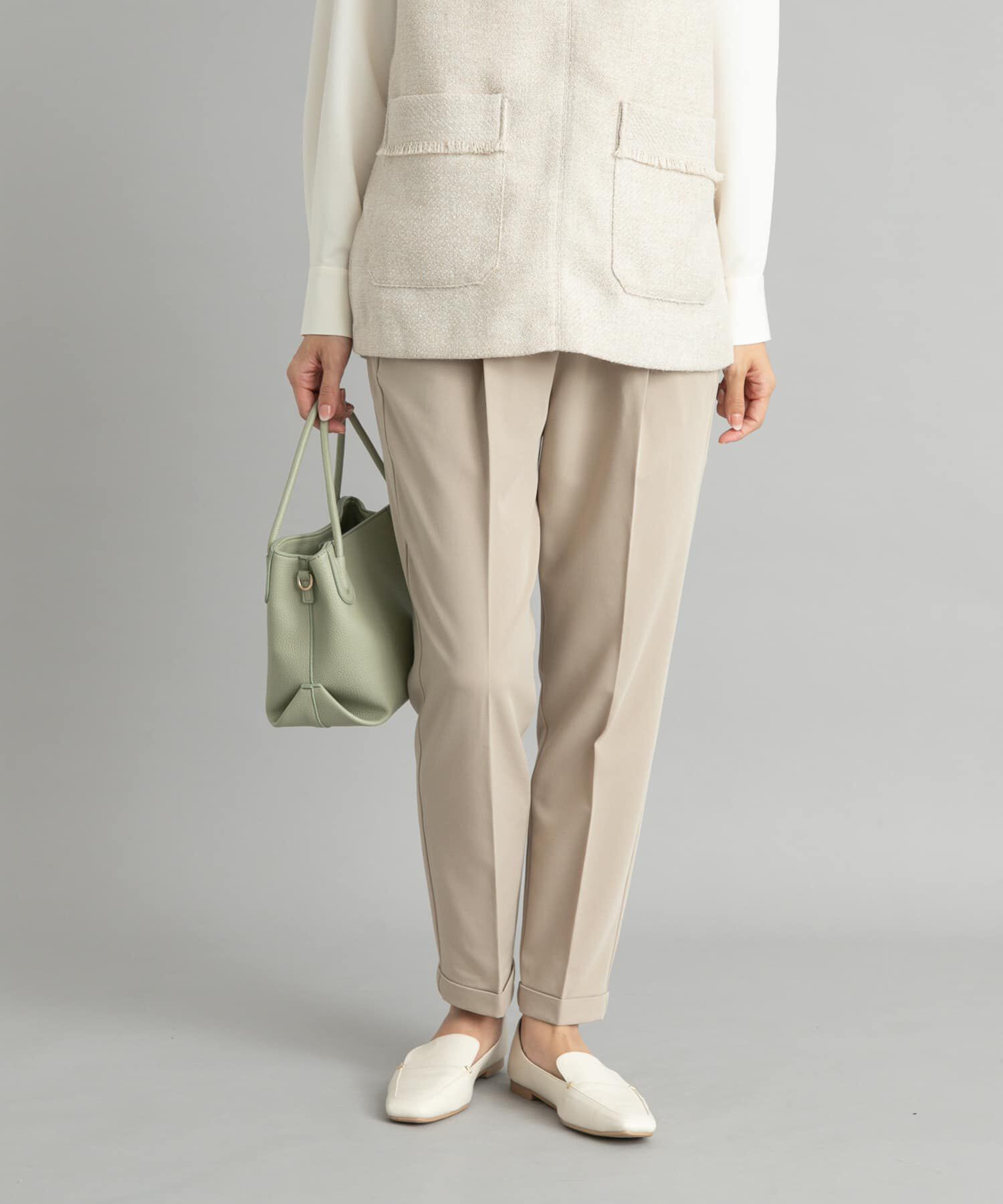 URBAN RESEARCH DOORS「『3サイズ展開』ストレッチテーパードイージーパンツ」|その他|