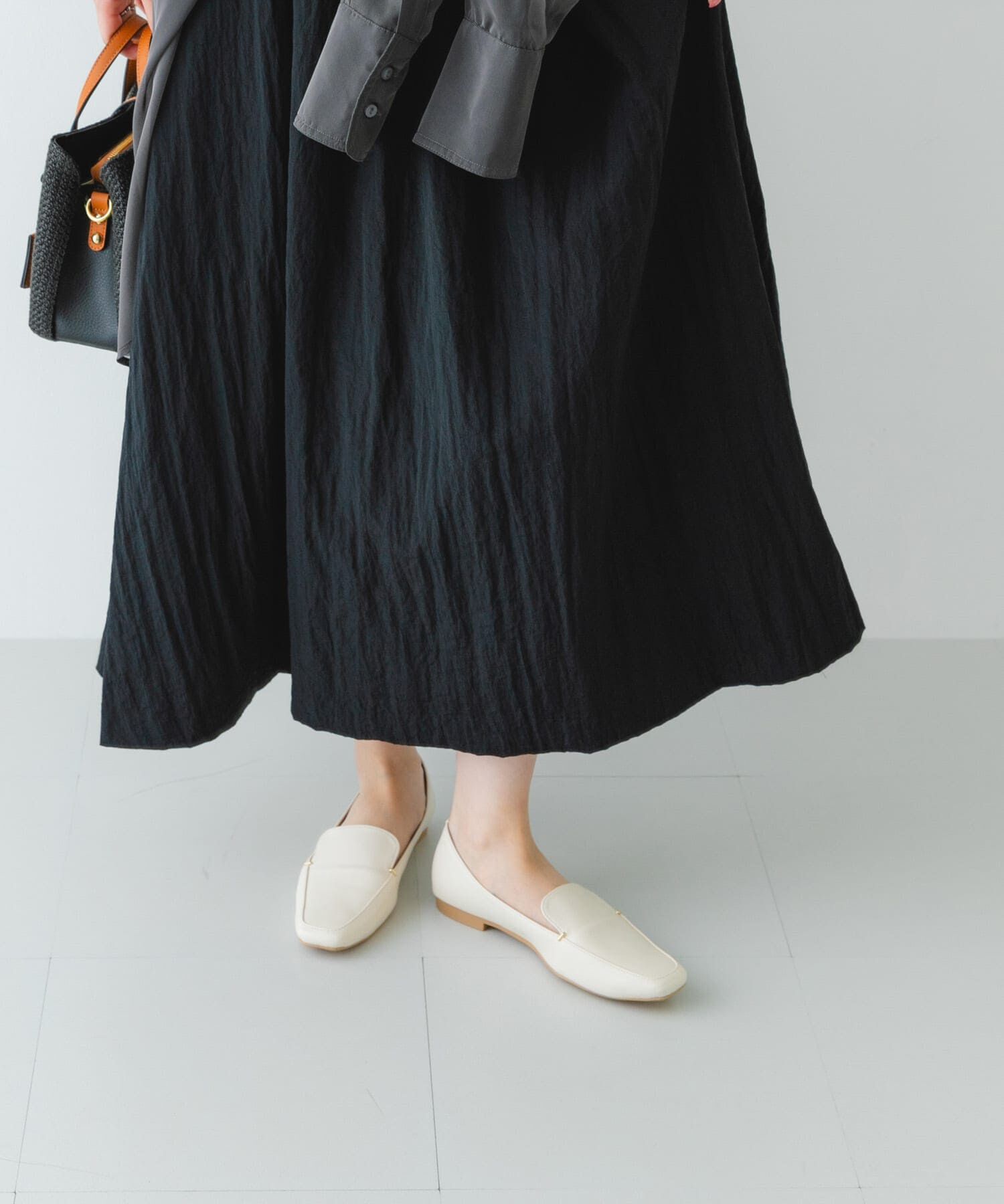 RODE SKO「『MADE IN JAPAN』スクエアトゥプチメタルローファー」|ローファー|