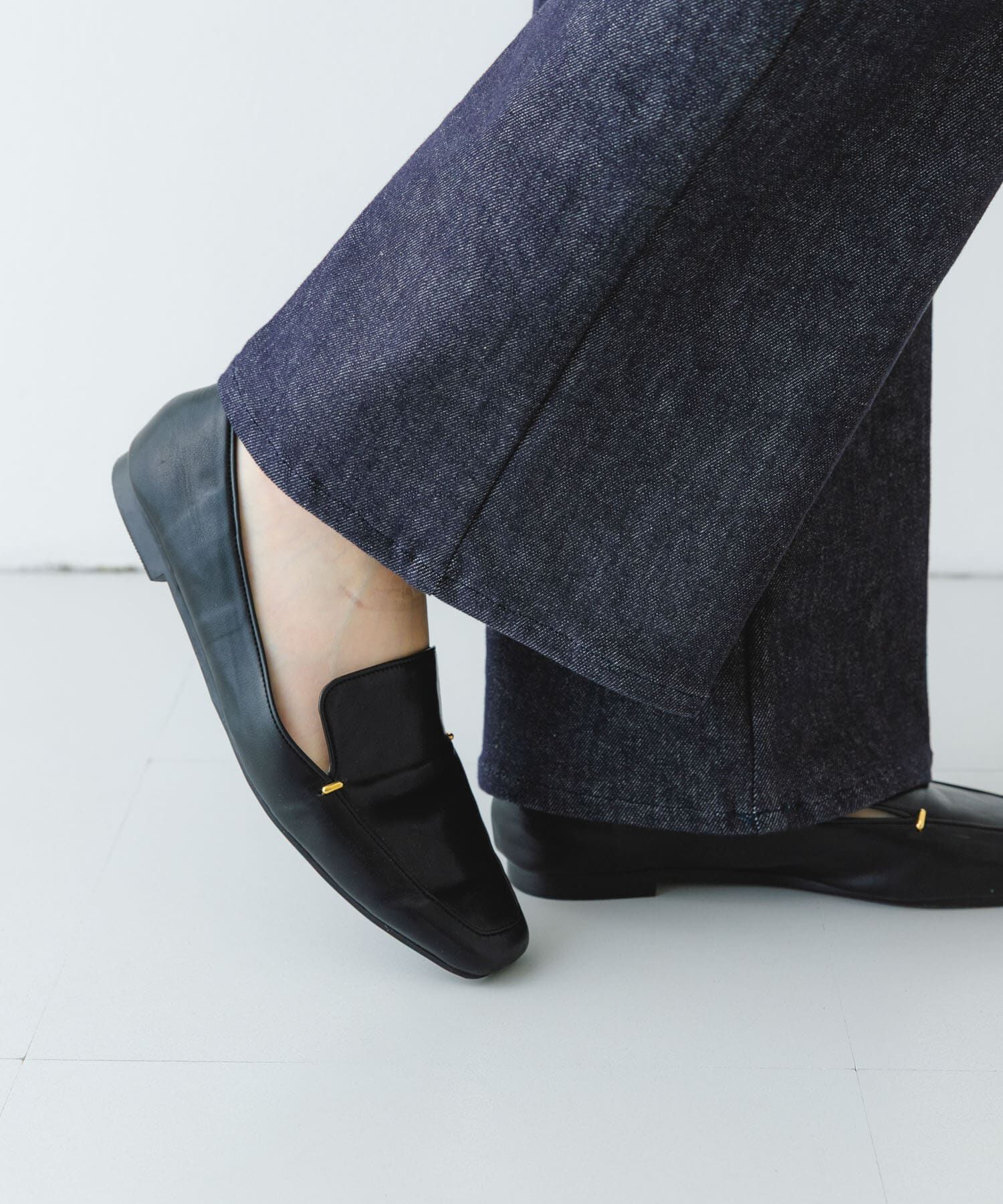 RODE SKO「『MADE IN JAPAN』スクエアトゥプチメタルローファー」|ローファー|