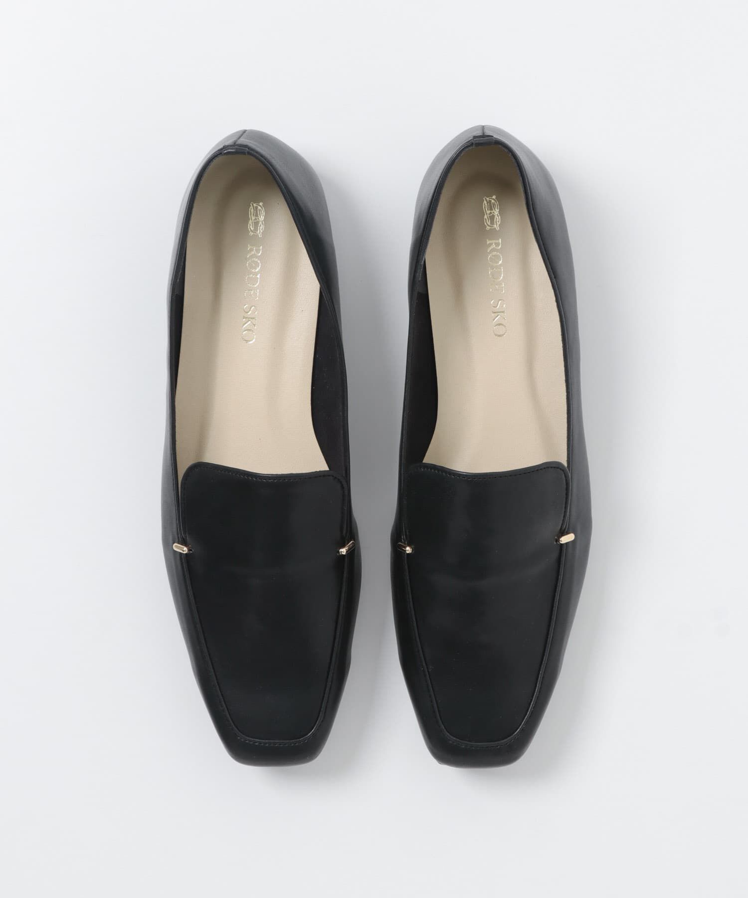 RODE SKO「『MADE IN JAPAN』スクエアトゥプチメタルローファー」|ローファー|