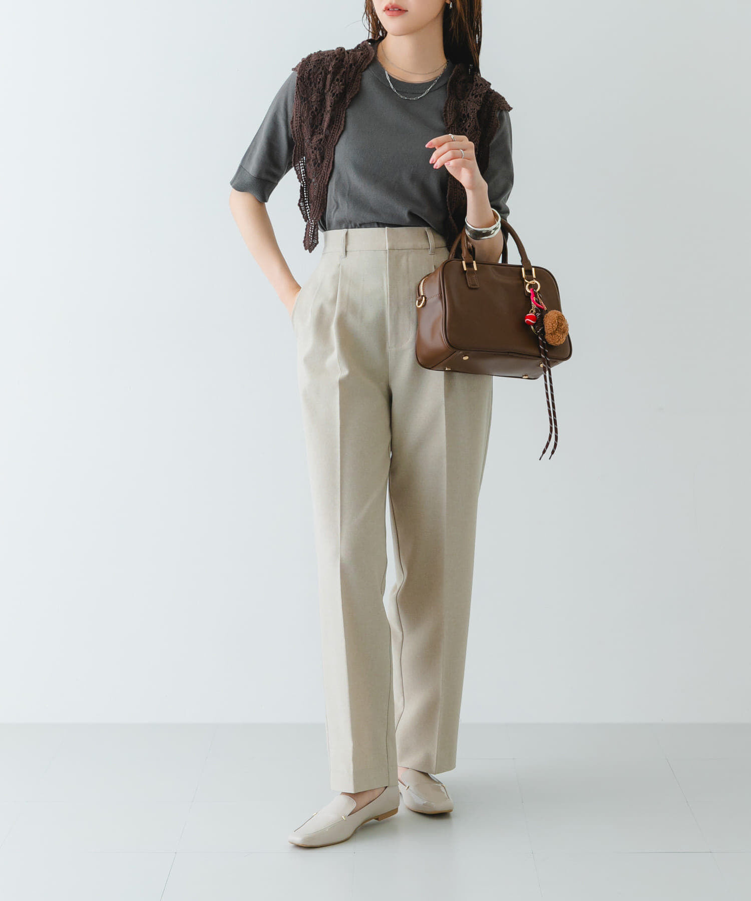 RODE SKO「『MADE IN JAPAN』スクエアトゥプチメタルローファー」|ローファー|