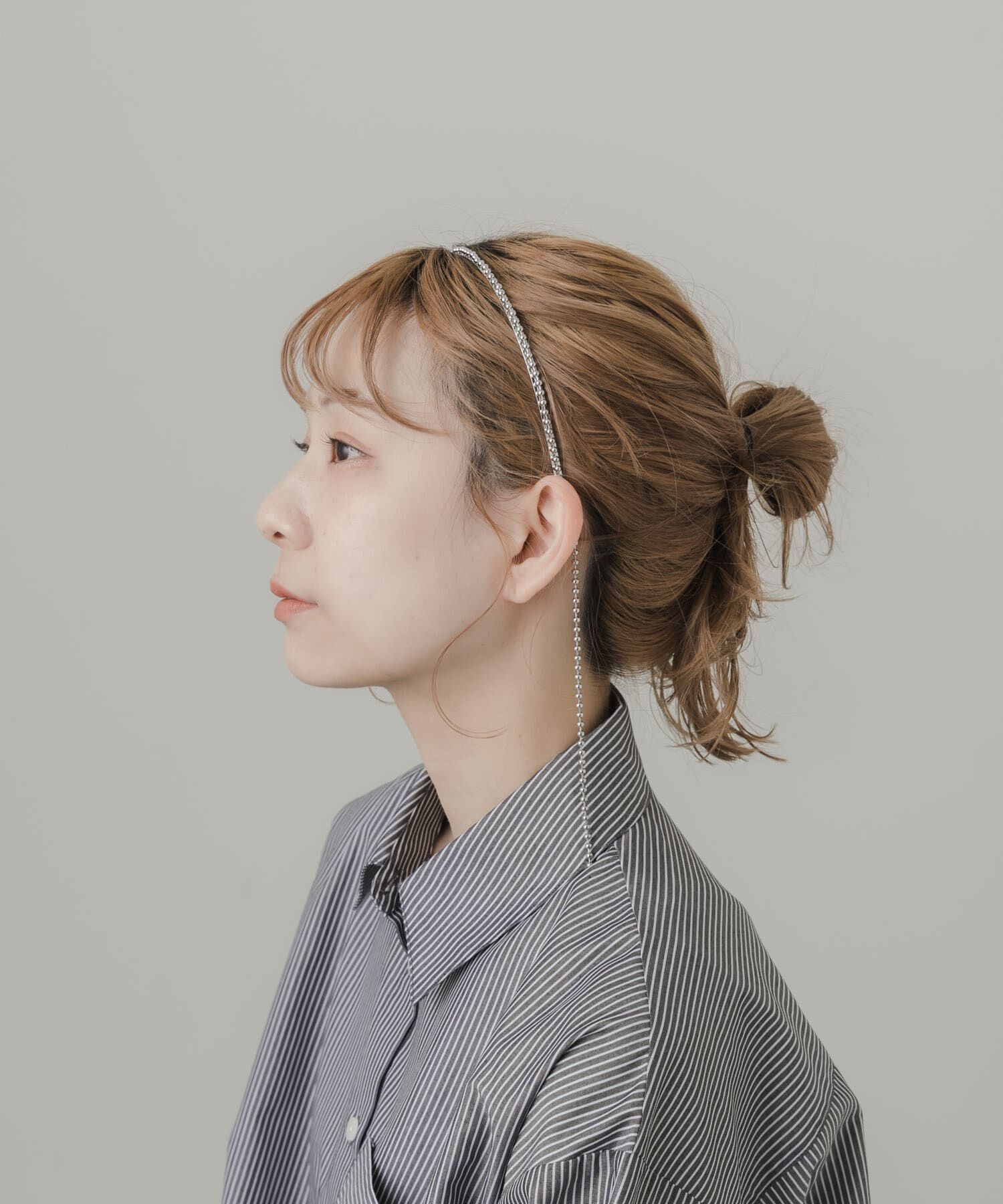 SMELLY「サイドロングボールチェーンカチューシャ」|カチューシャ|