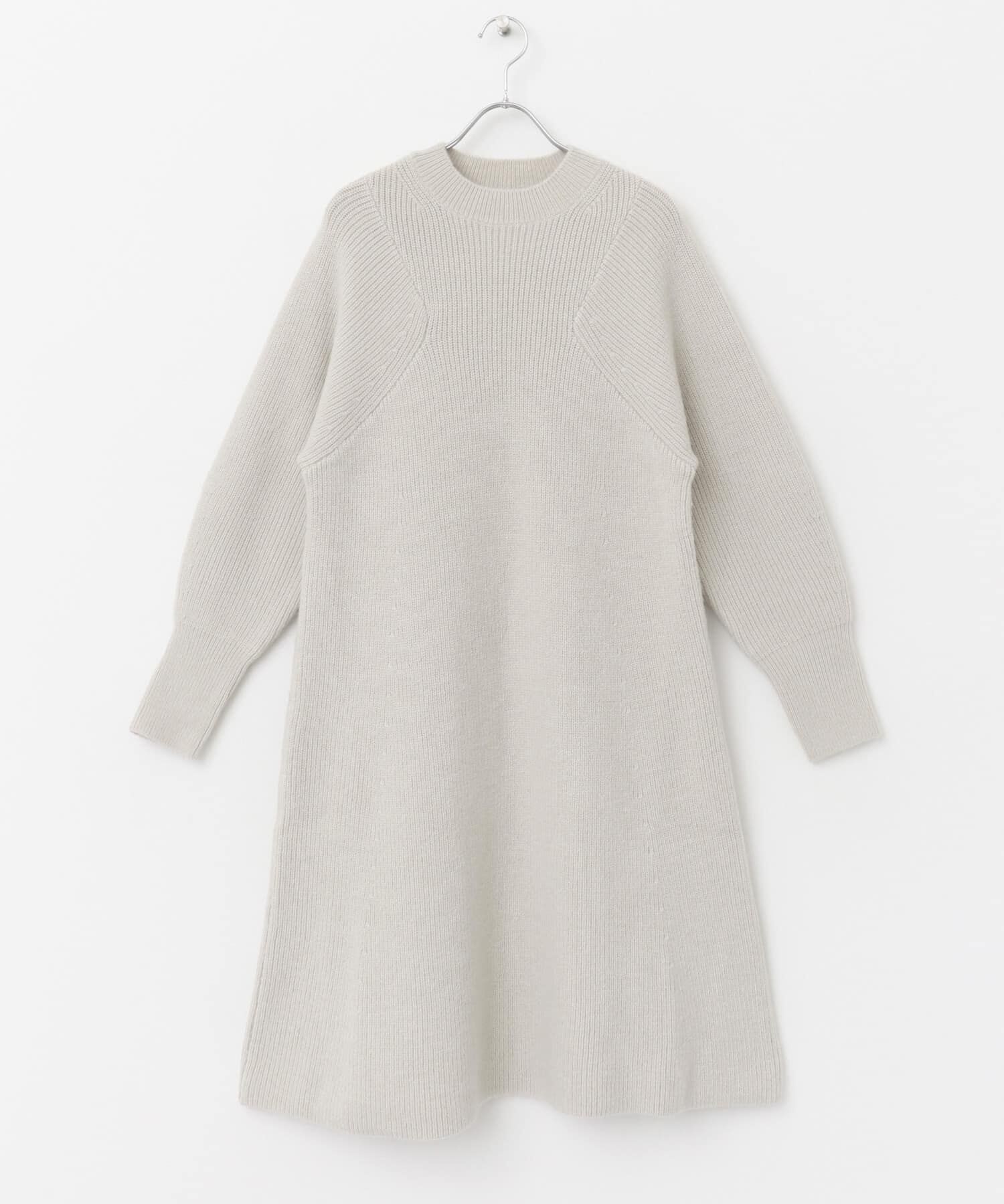 URBAN RESEARCH ROSSO「『WEB限定』畦ニットミニワンピース」|ワンピース|